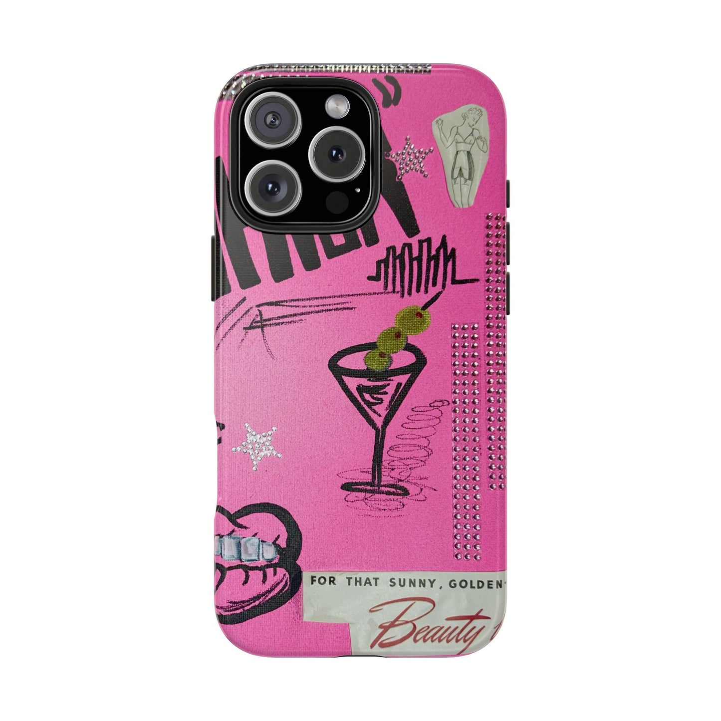 "high fashion" airbrush iPhone case