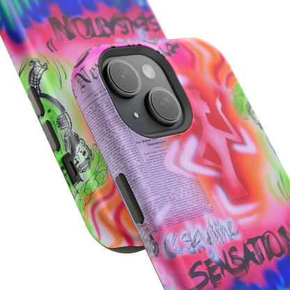 MagSafe "skyline sensation" airbrush iPhone case