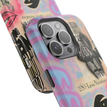 MagSafe "the feeling" airbrush iPhone case
