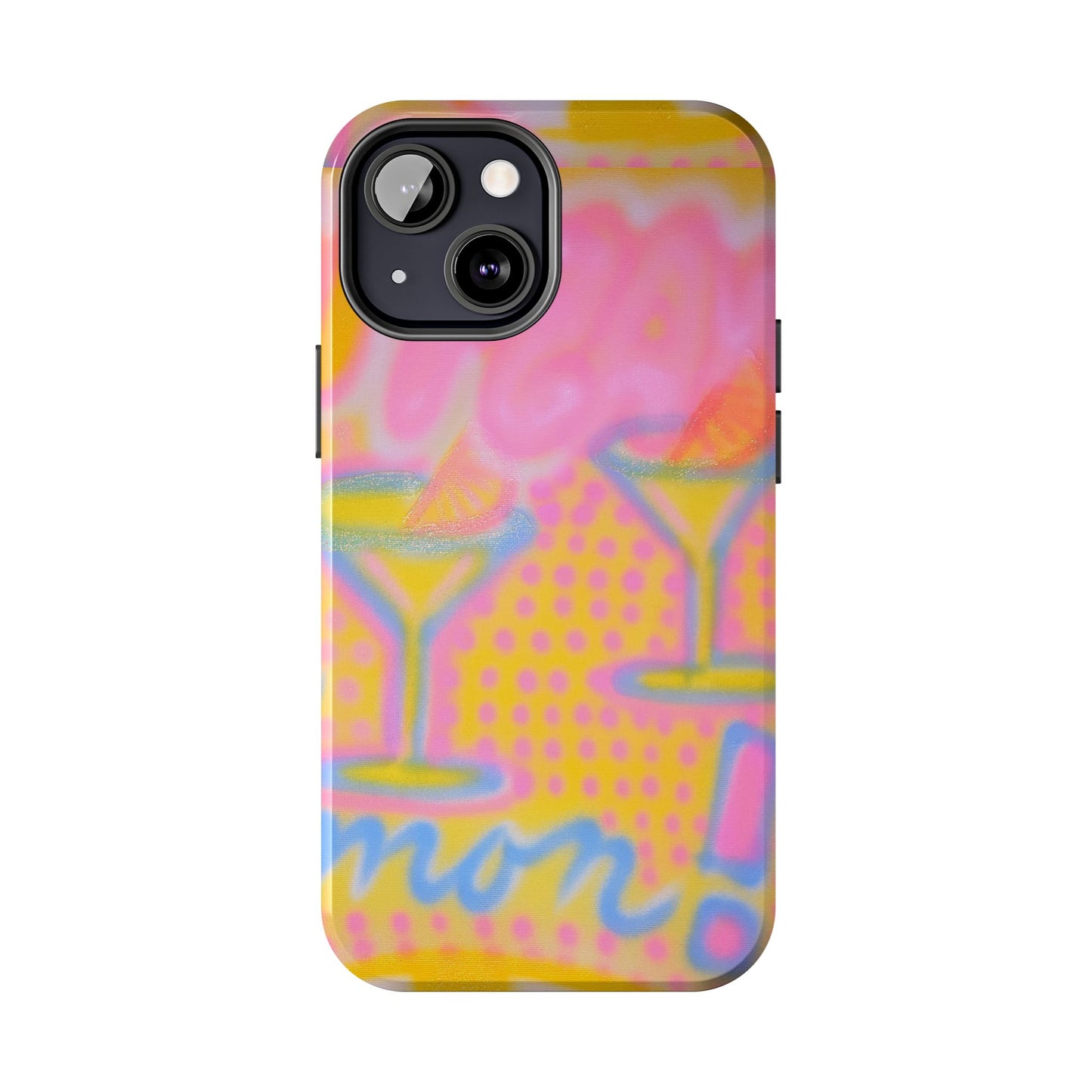 "Lemontini" Airbrush iPhone-Hülle