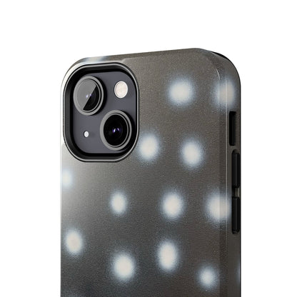 "coconut noir polka dot" airbrush iPhone case