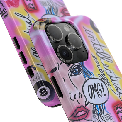 "intellectual energy" airbrush iPhone case