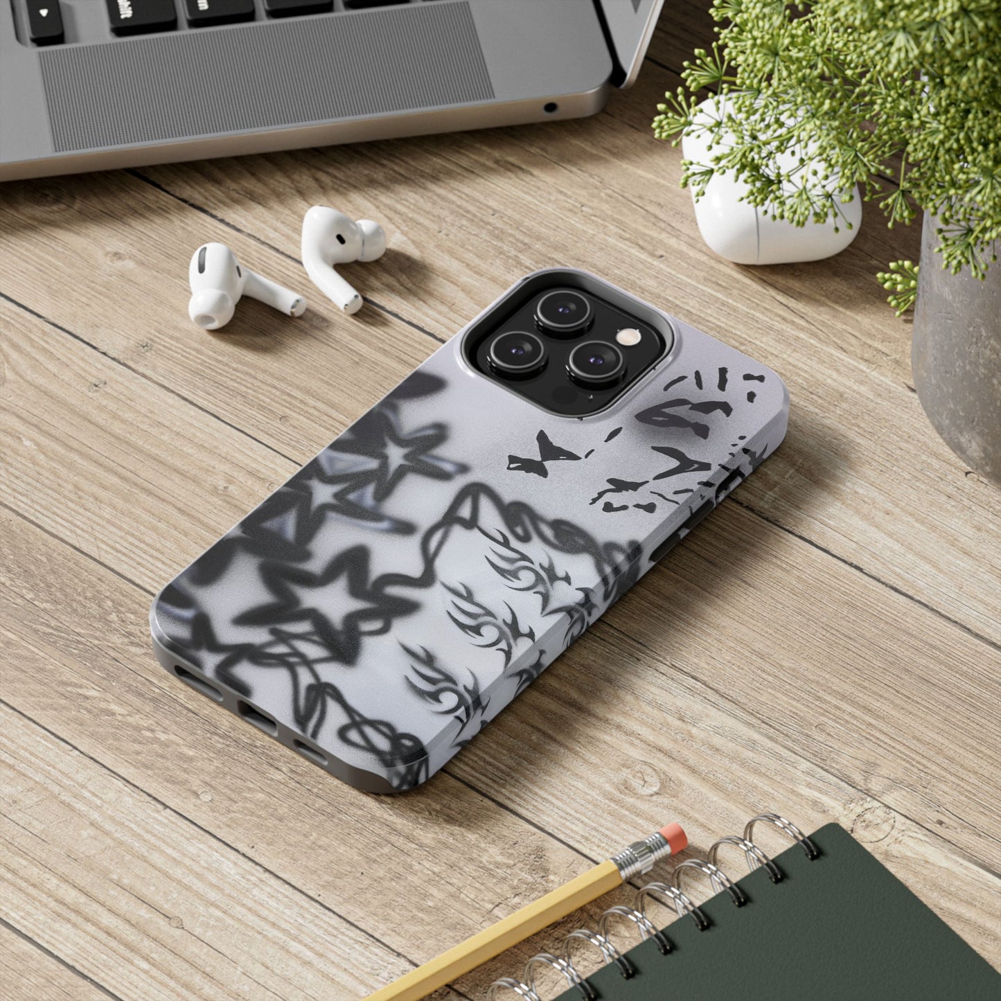 "risky biz" airbrush iPhone case