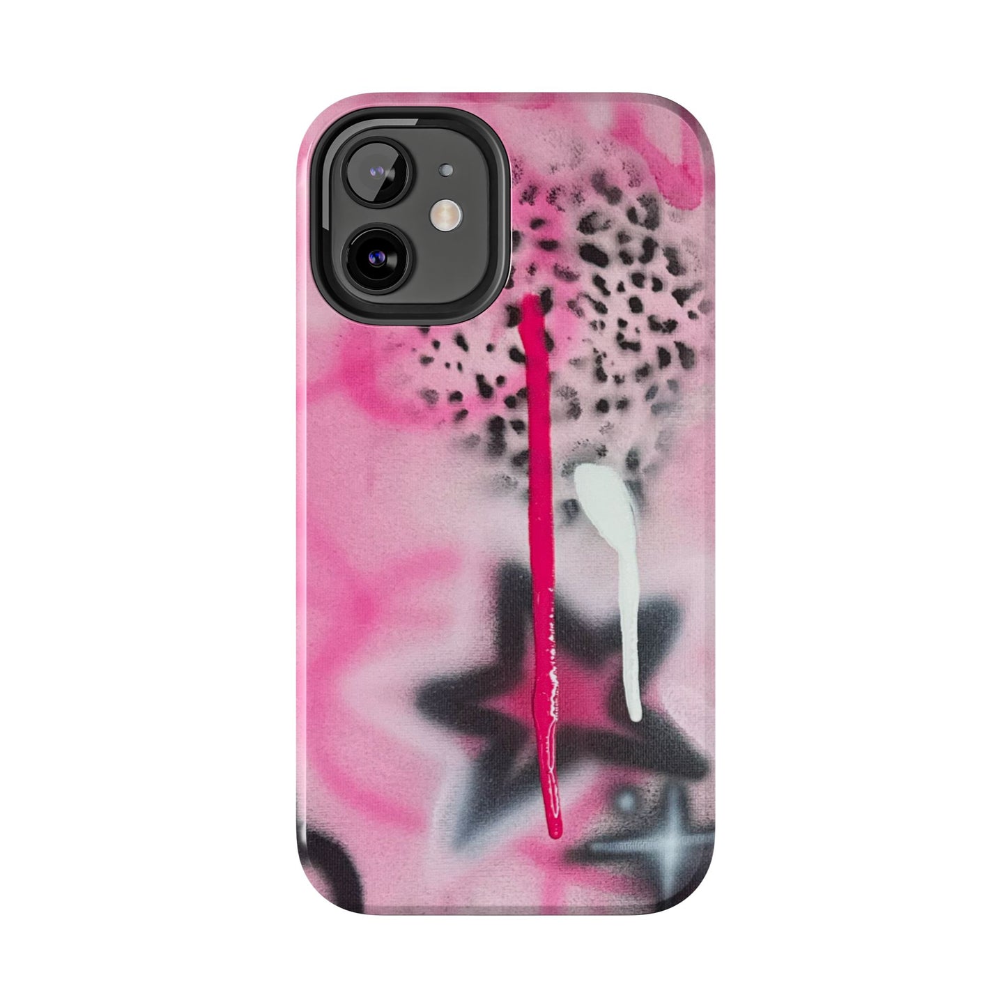 "pink cheetah" airbrush iPhone case