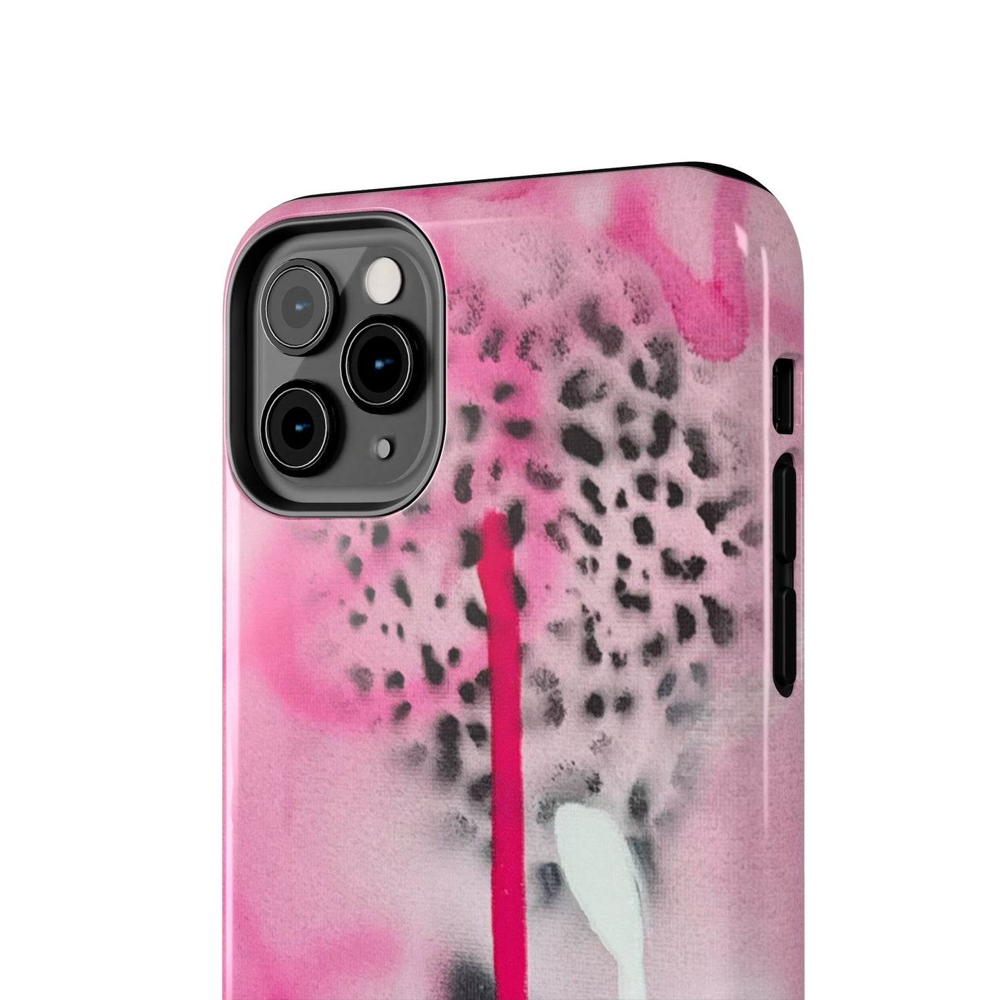 "pink cheetah" airbrush iPhone case