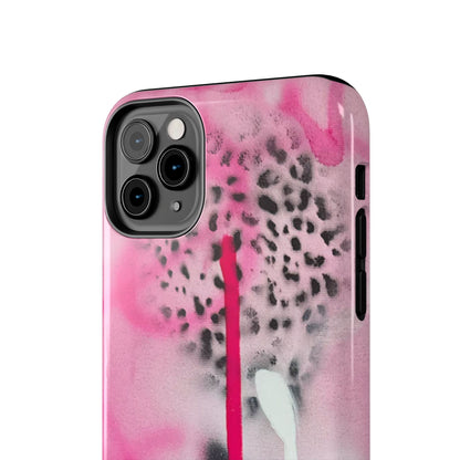 "pink cheetah" airbrush iPhone case