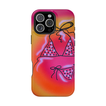 MagSafe "glitter bikini" airbrush iPhone case