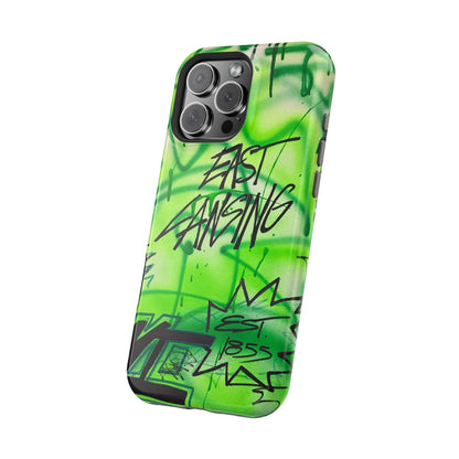 MagSafe "east lansing, mi" airbrush iPhone case