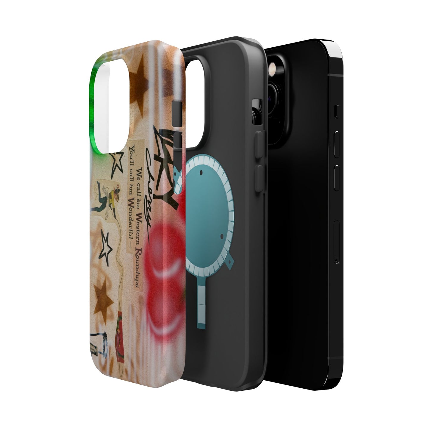 MagSafe "very cherry" airbrush iPhone case
