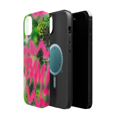 MagSafe "BAM! pt. 2" airbrush iPhone case
