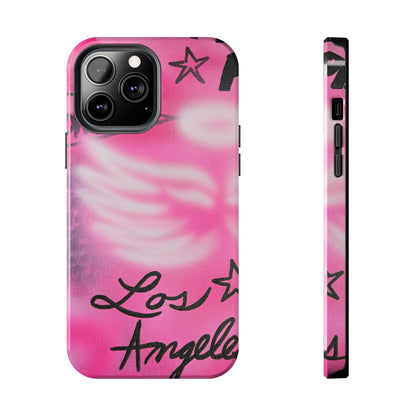 "pink angel wings" airbrush iPhone case