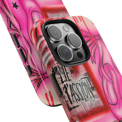 "plié passion” airbrush iPhone case