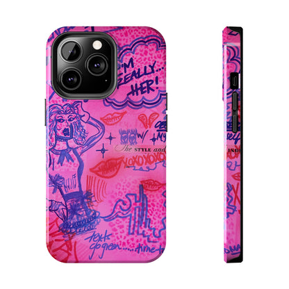 "really "HER!" airbrush iPhone case