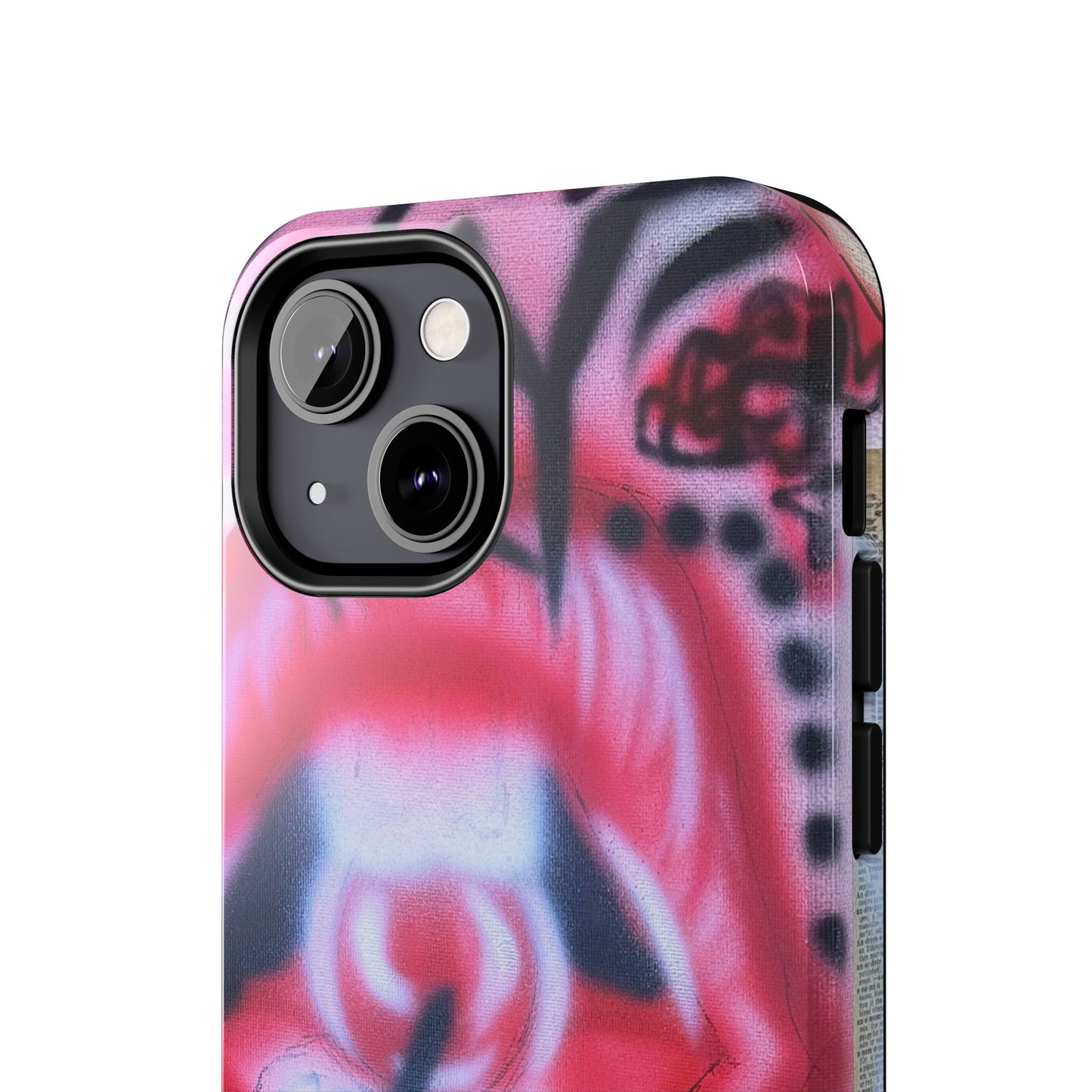 "be happy go lucky" airbrush iPhone case