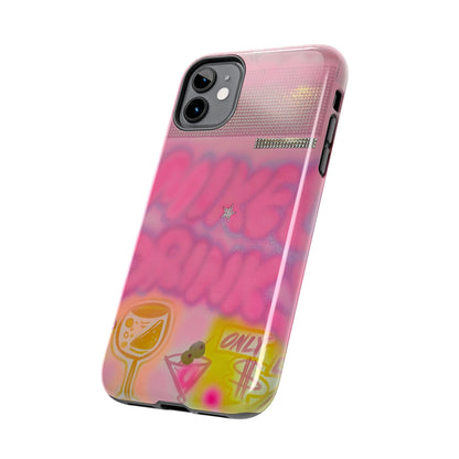 "mixed drinks" airbrush iPhone case