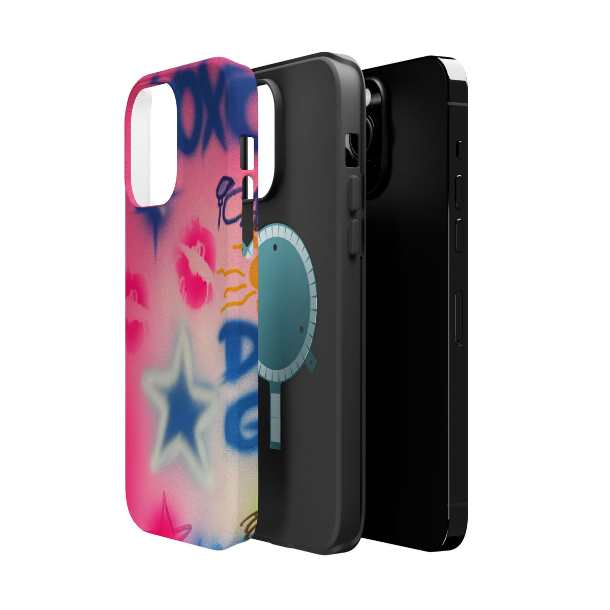 MagSafe "star symbol" airbrush iPhone case