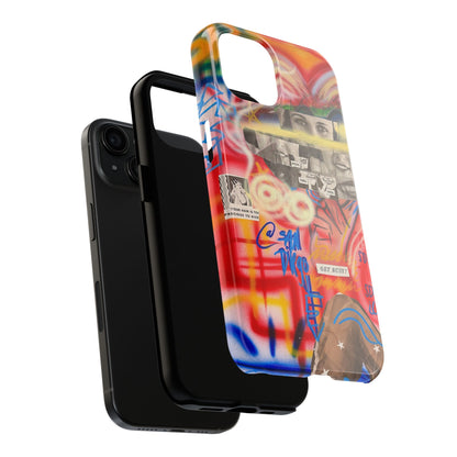 "get busy!" airbrush iPhone case