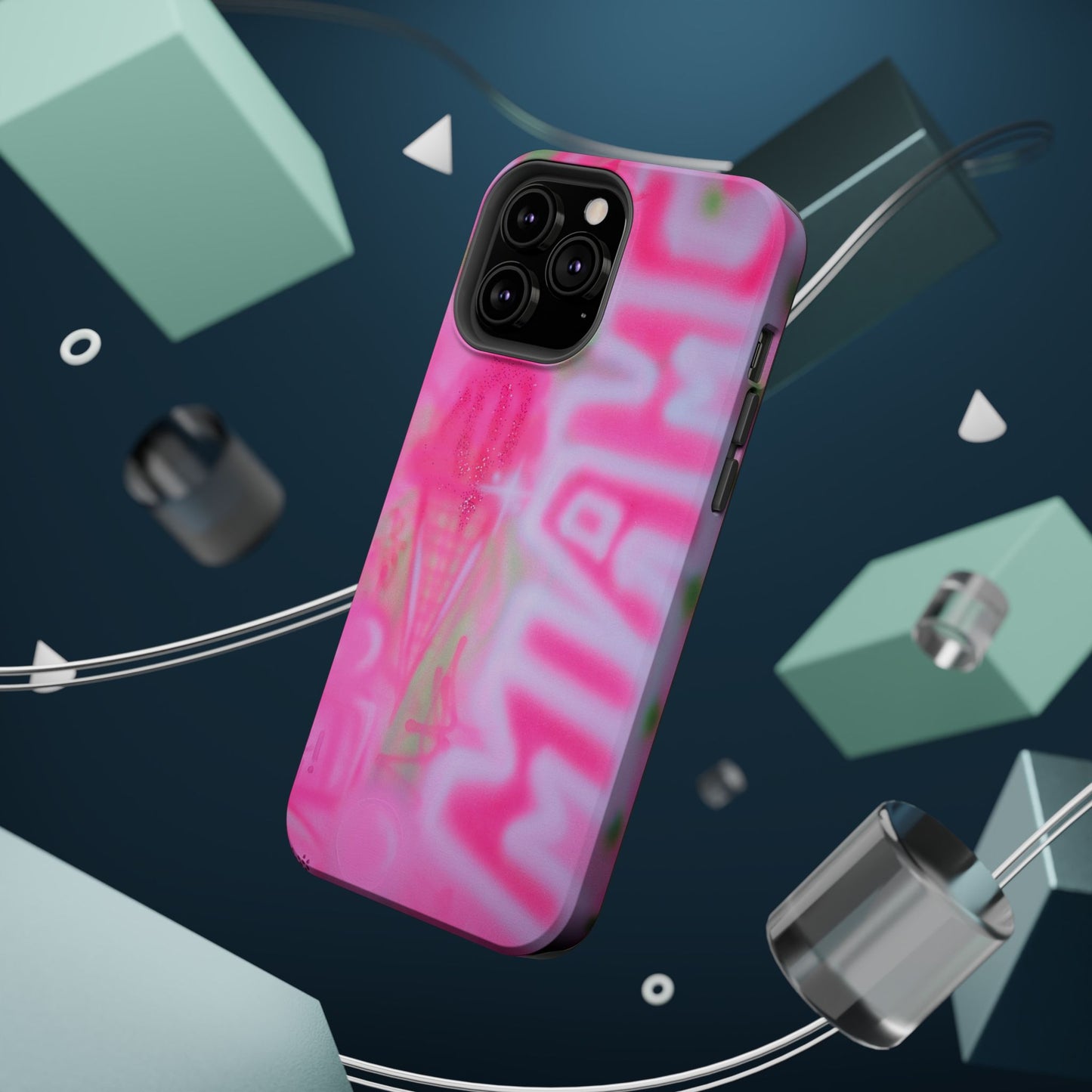 MagSafe "sunset sorbet" airbrush iPhone case