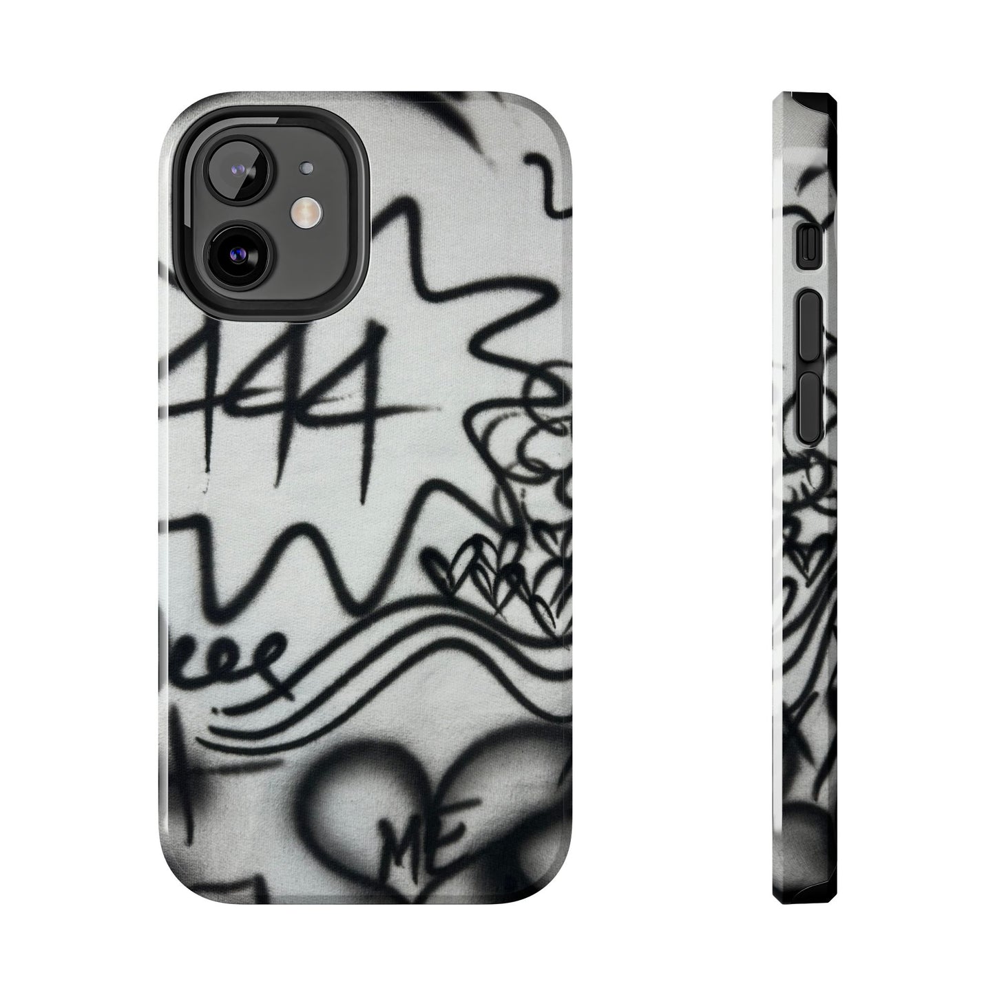 "444” airbrush iPhone case