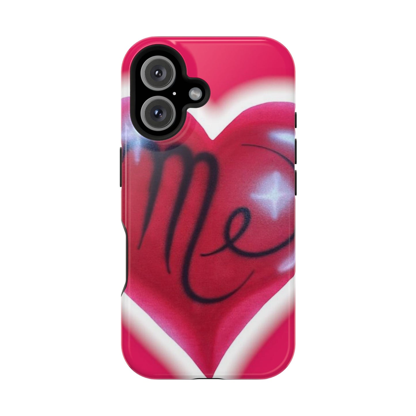 MagSafe "i <3 me" Airbrush iPhone Hülle