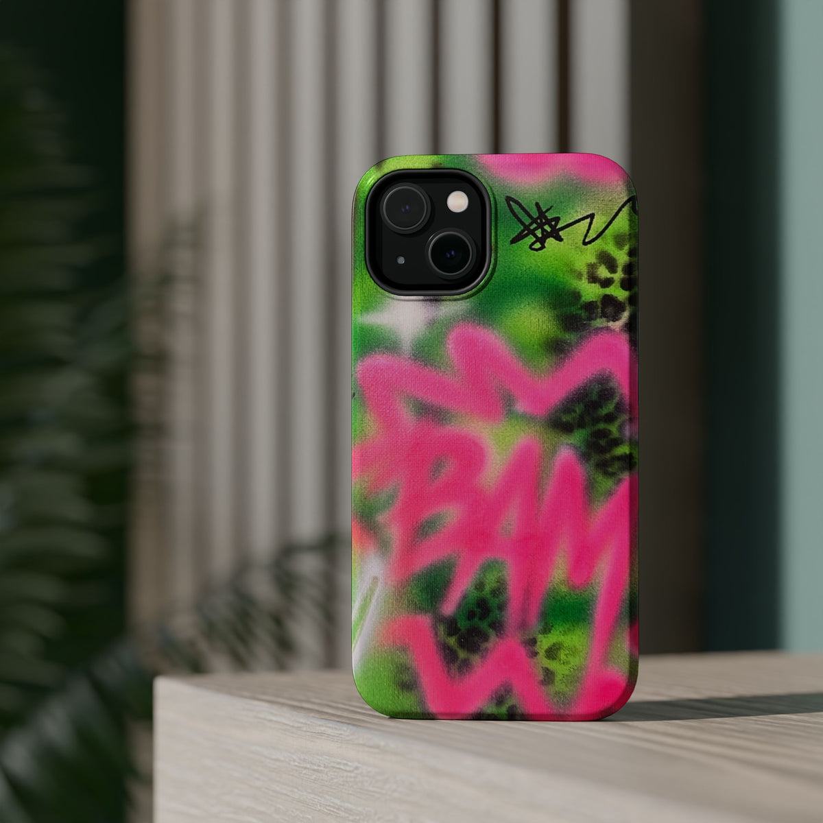 MagSafe "BAM! pt. 2" airbrush iPhone case