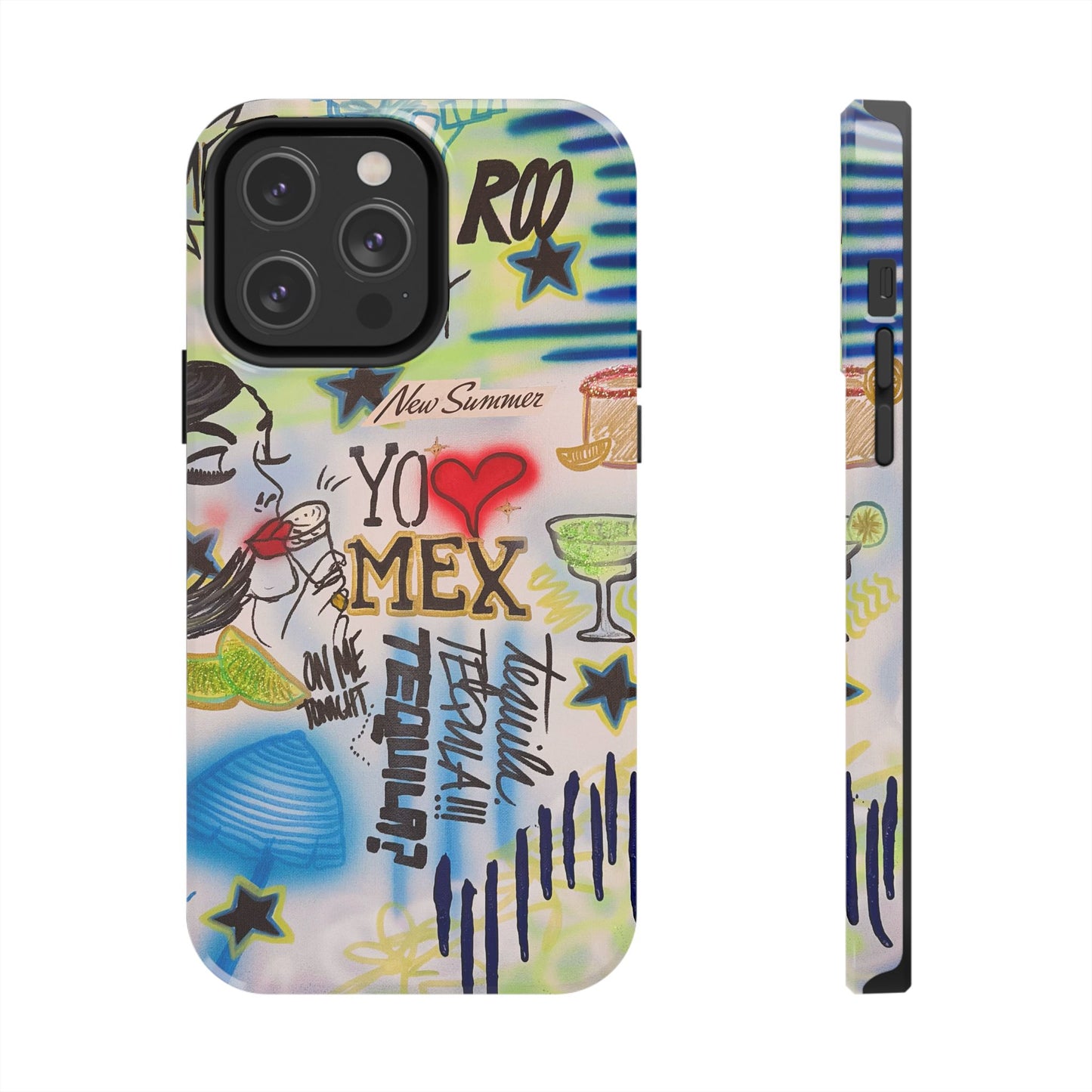 "salted lime" airbrush iPhone case