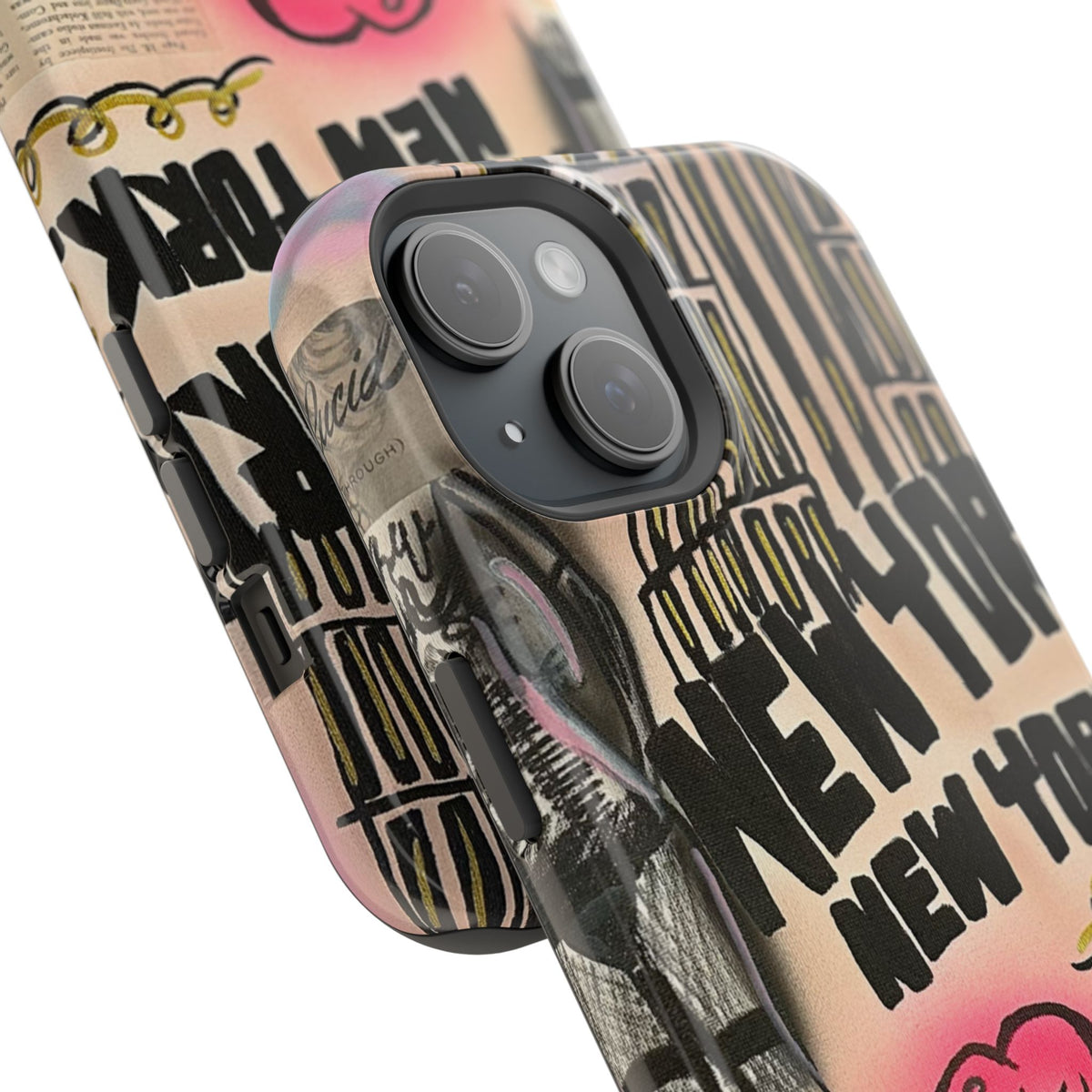 MagSafe „New York, New York“ Airbrush iPhone Hülle