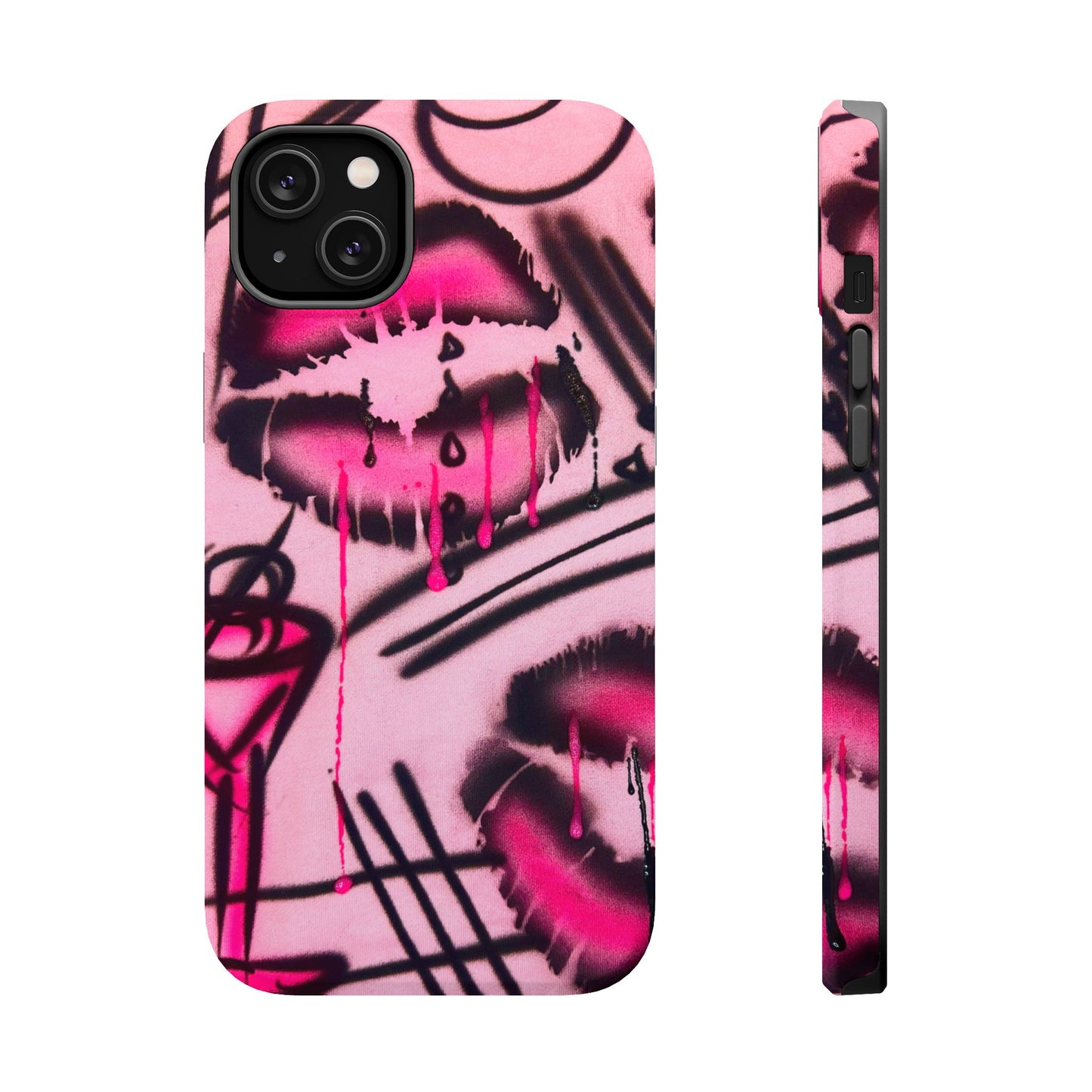 MagSafe „Glossy Pout“ Airbrush iPhone-Hülle
