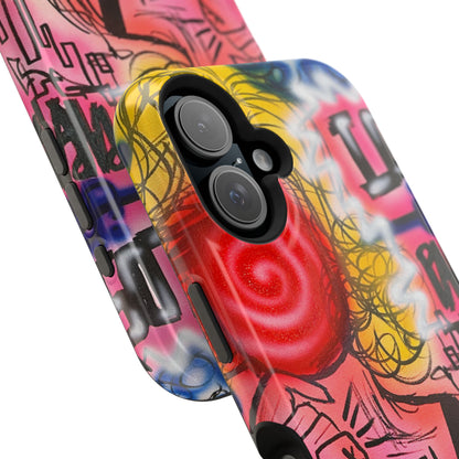 MagSafe „Lost in Paradise“ Airbrush-iPhone-Hülle