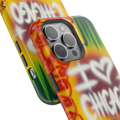 MagSafe "chicago" airbrush iPhone case