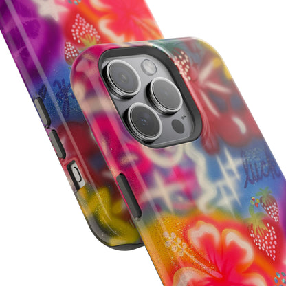 MagSafe „luck & luv“ Airbrush iPhone-Hülle