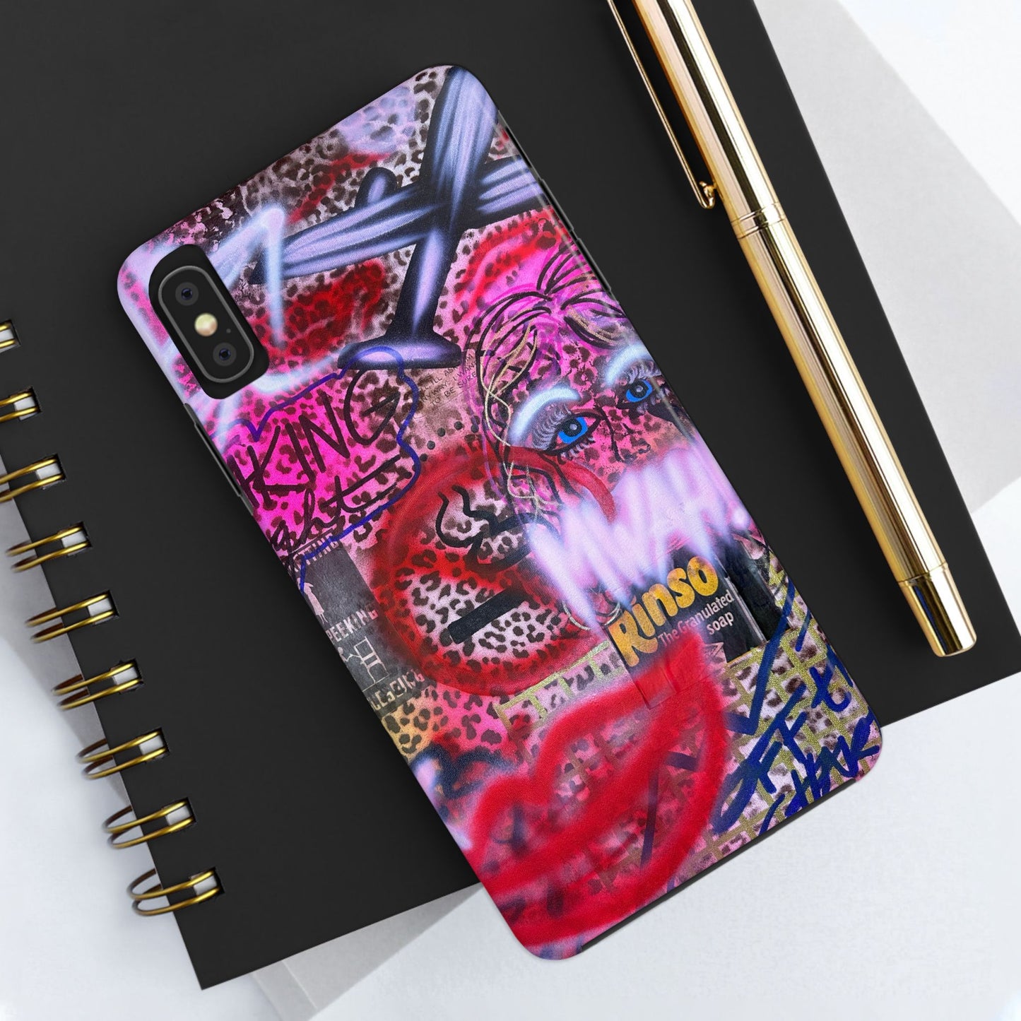 "taking flight" airbrush iPhone case