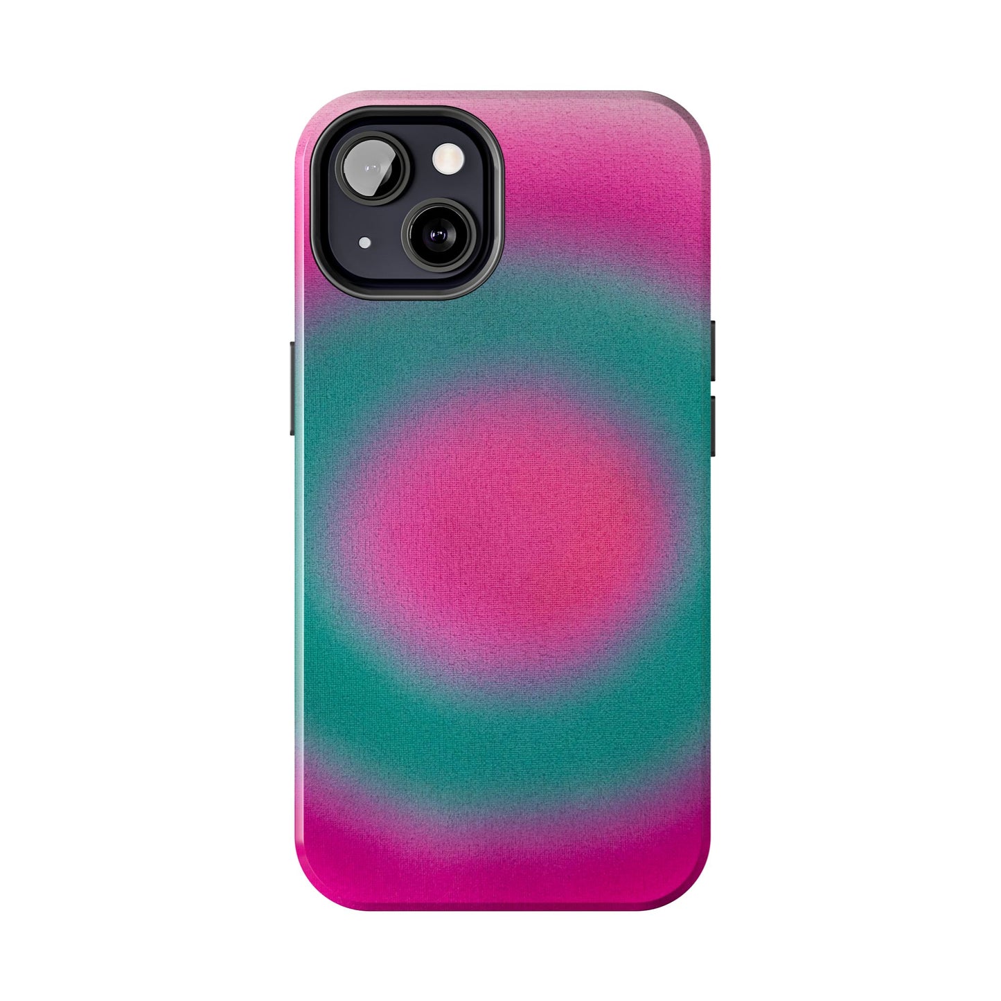"watermelon swirl" aura airbrush iPhone case