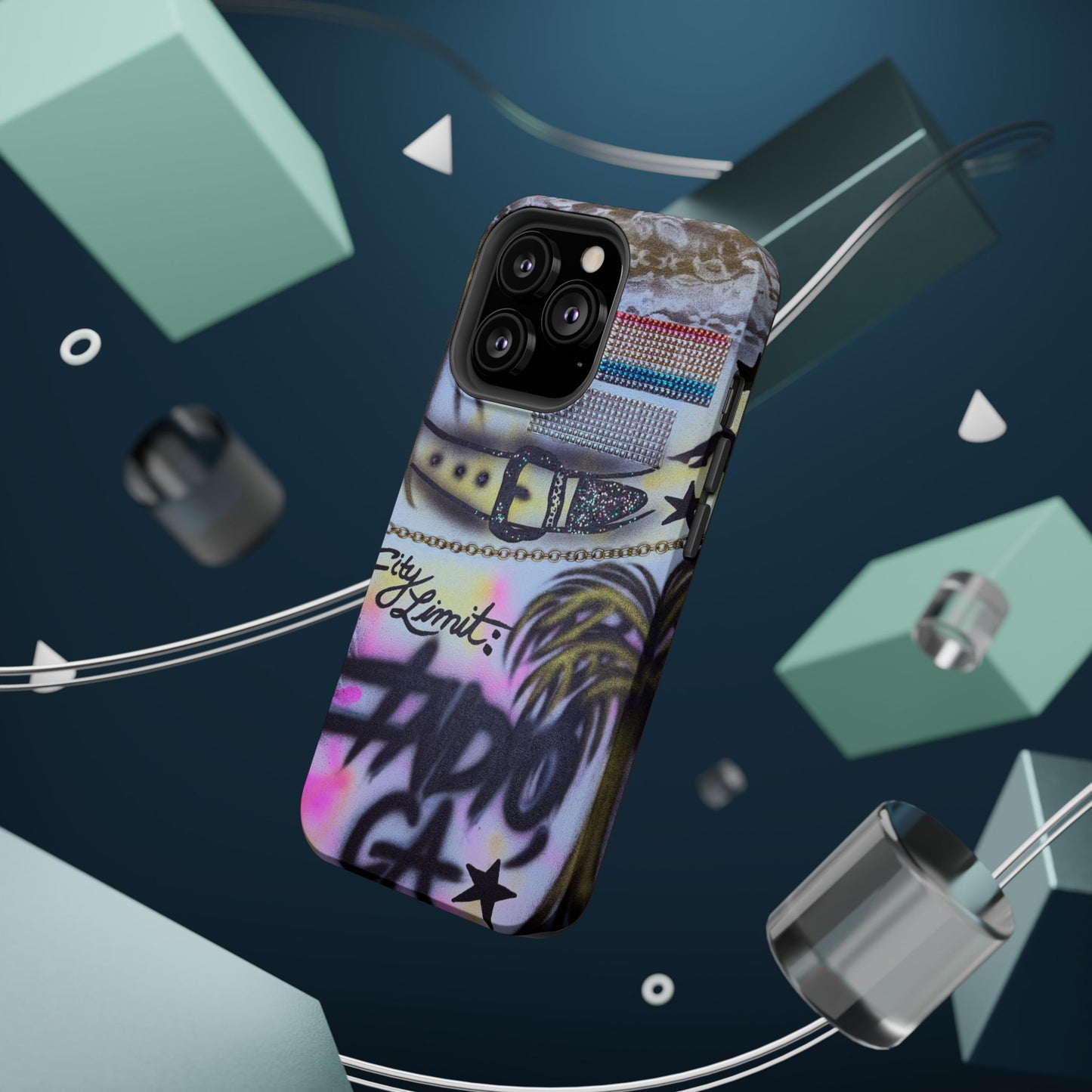 MagSafe "indio, ca" airbrush iPhone case