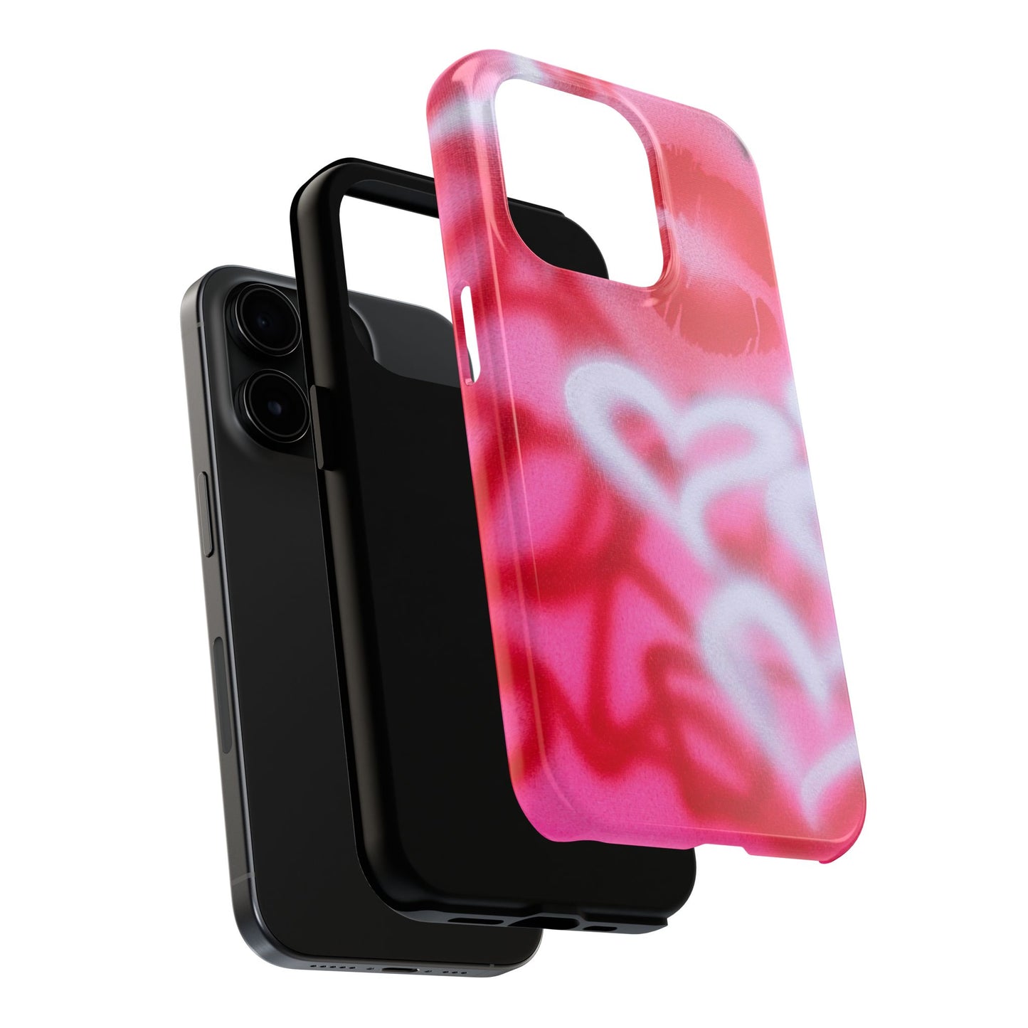 "romantic rush" airbrush iPhone case