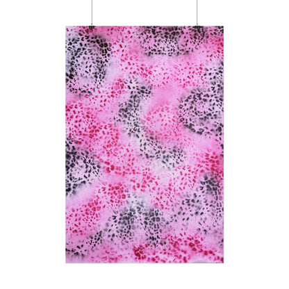 "pink cheetah" airbrush rolled print