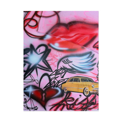 early access airbrush rolled print