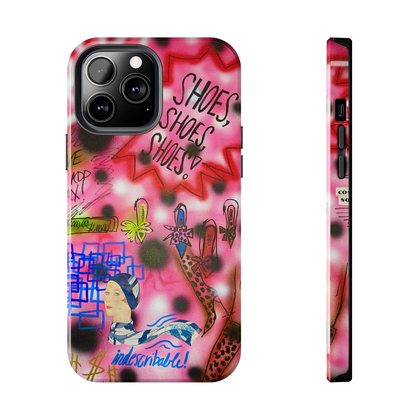"indescribable cost" airbrush iPhone case