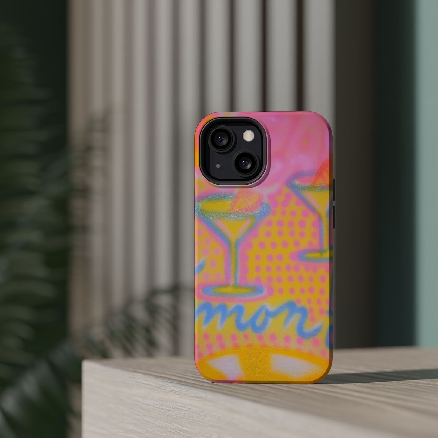 MagSafe "lemontini" airbrush iPhone case
