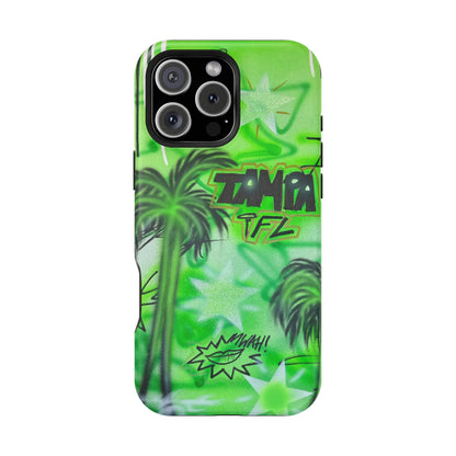 MagSafe "tampa, fl" airbrush iPhone case