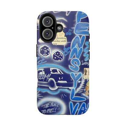 "state college, pa" airbrush iPhone case