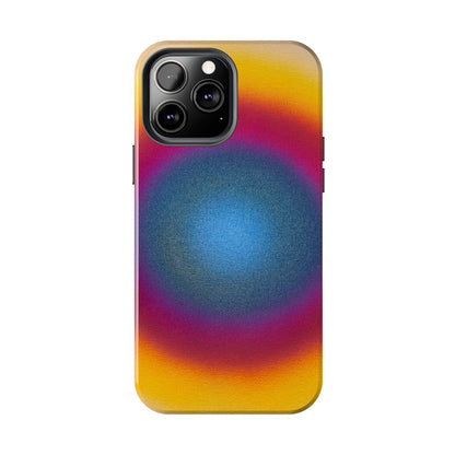 "blue raspberry aura" airbrush iPhone case