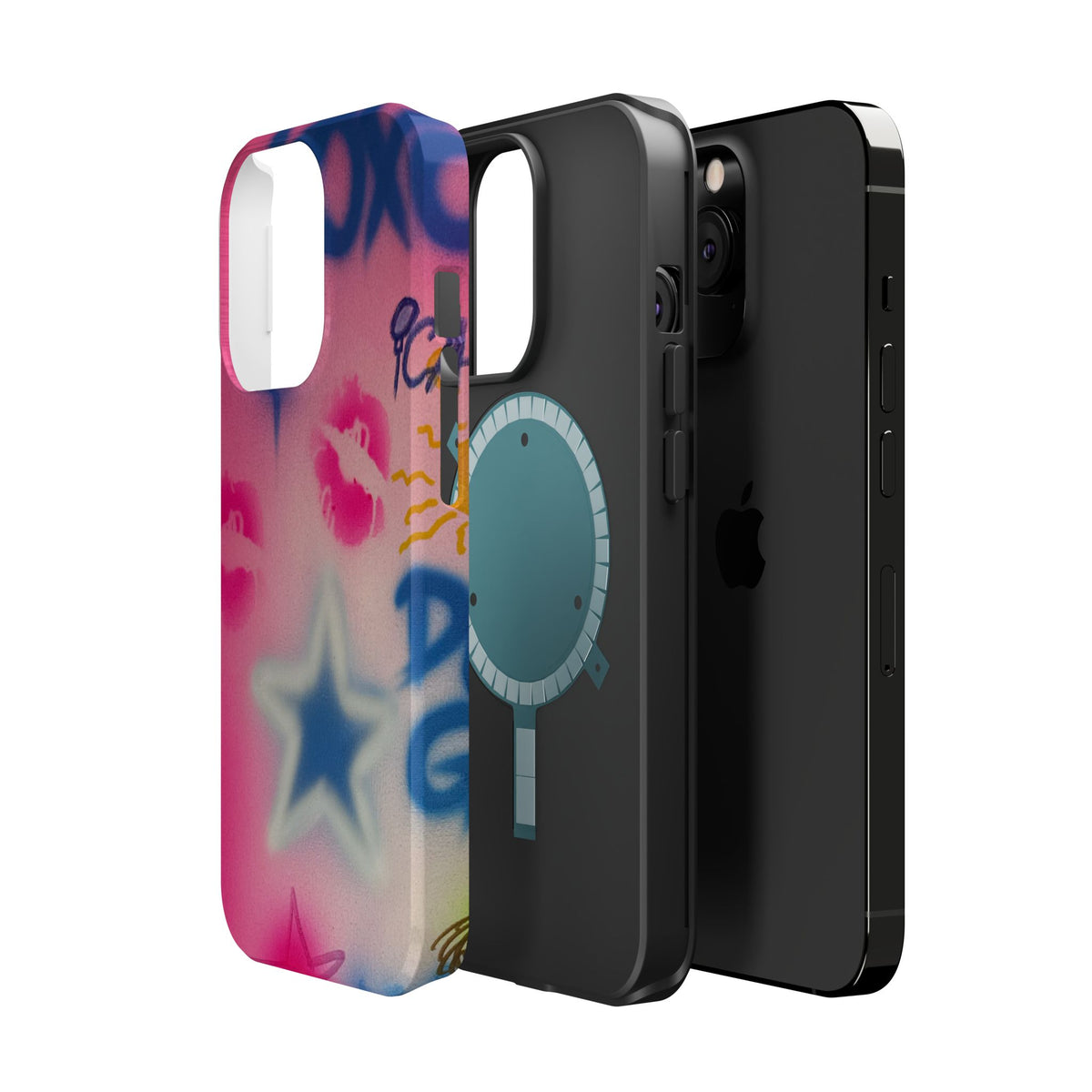 MagSafe "star symbol" airbrush iPhone case