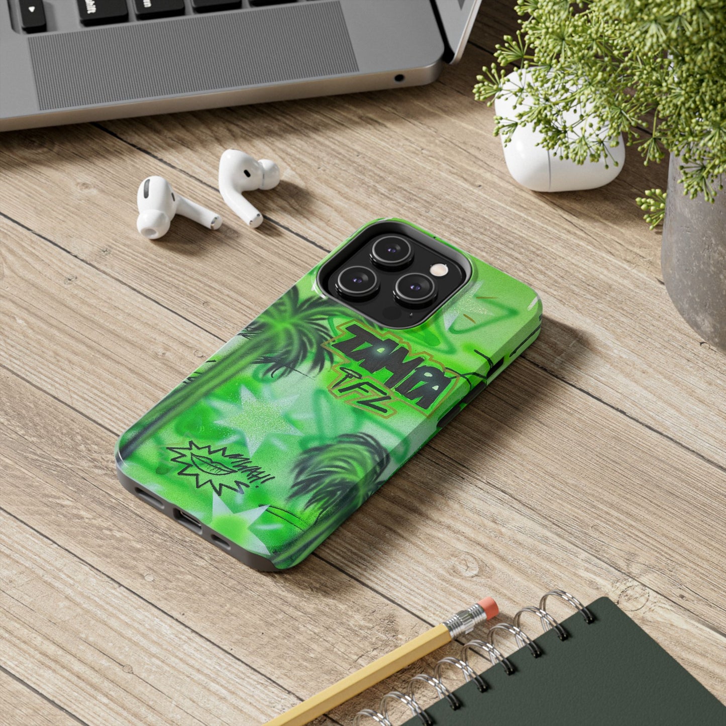 "tampa, fl" airbrush iPhone case