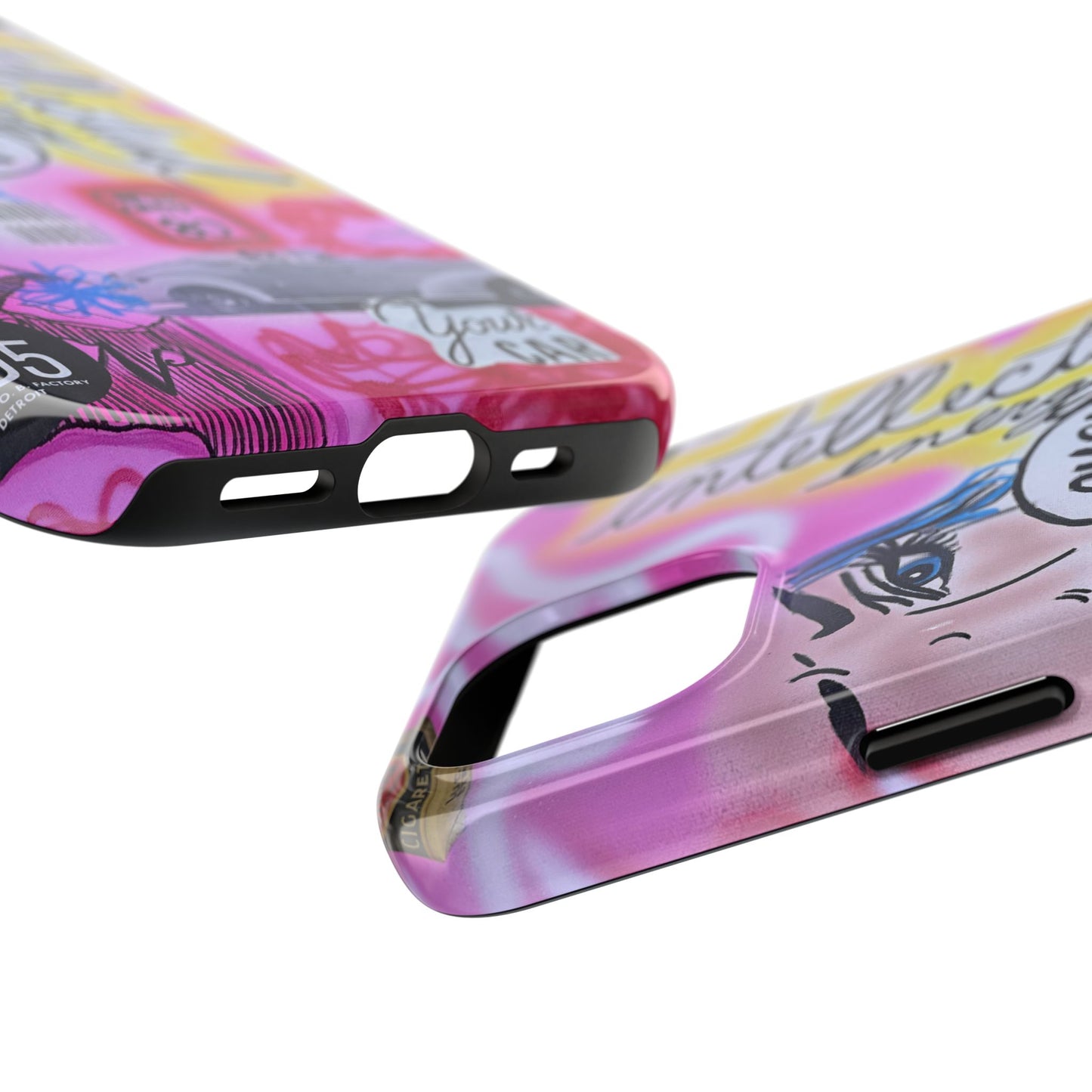 "intellectual energy" airbrush iPhone case