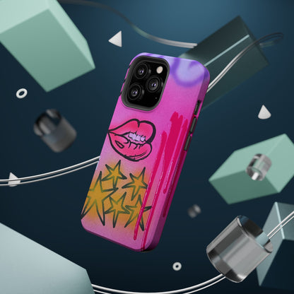 MagSafe "star drip" airbrush iPhone case