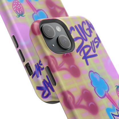 MagSafe "sugar rush" airbrush iPhone case