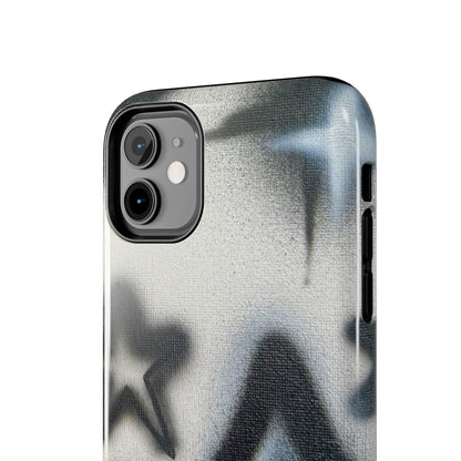 "black & white stars" airbrush iPhone case