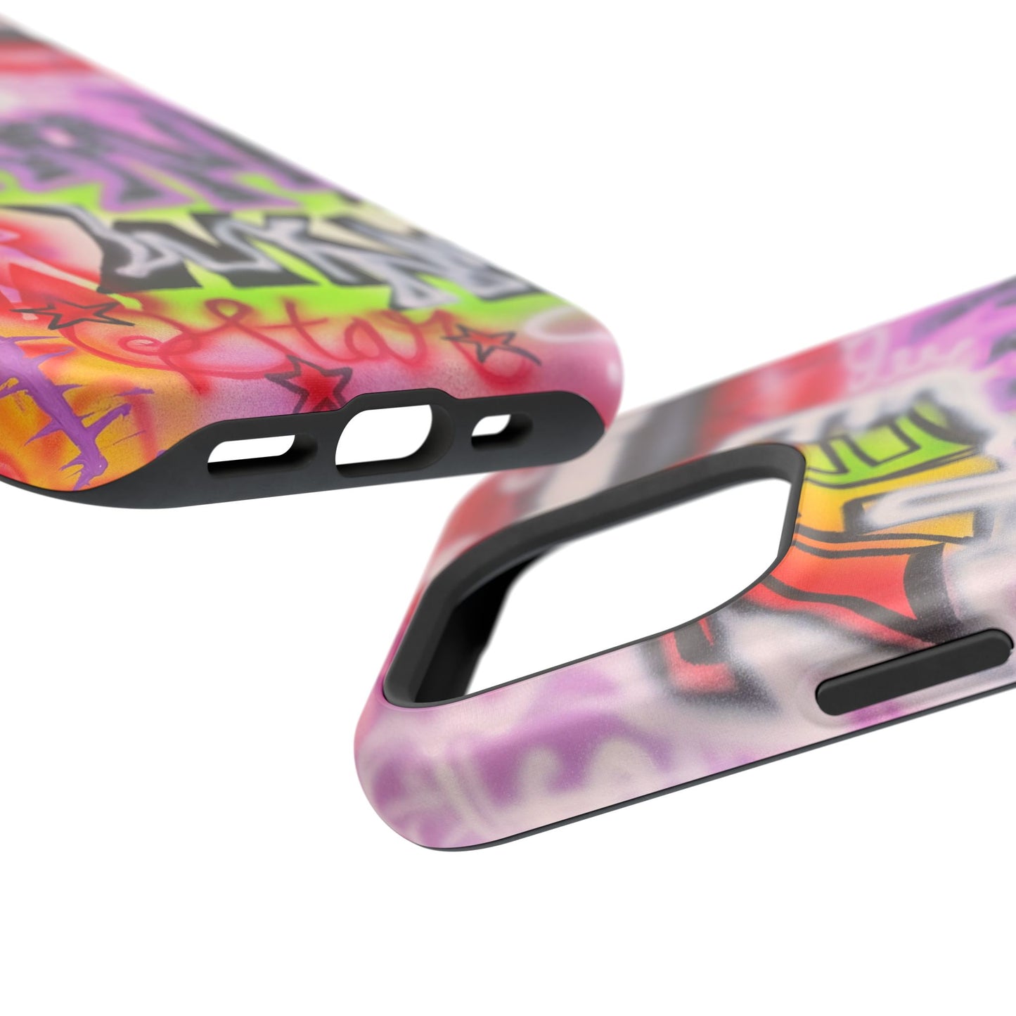 MagSafe "wynwood gold" airbrush iPhone case