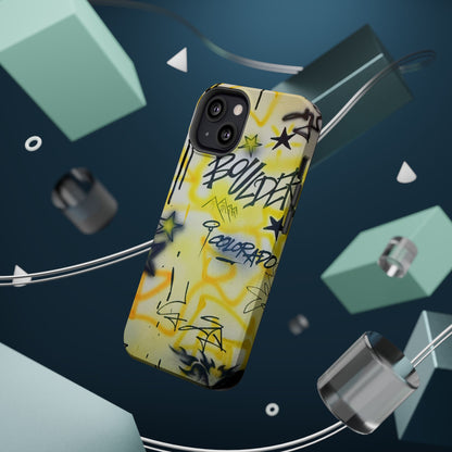 MagSafe "boulder" airbrush iPhone case